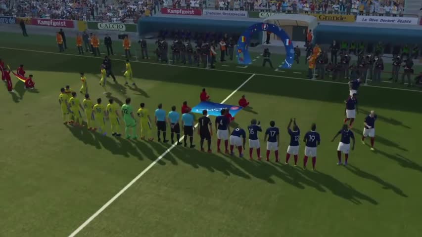 Euro 2016: France VS Romania - Match 1
