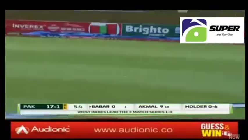 Pakistan vs West Indies 2nd ODI 2017 Full Match Highlights