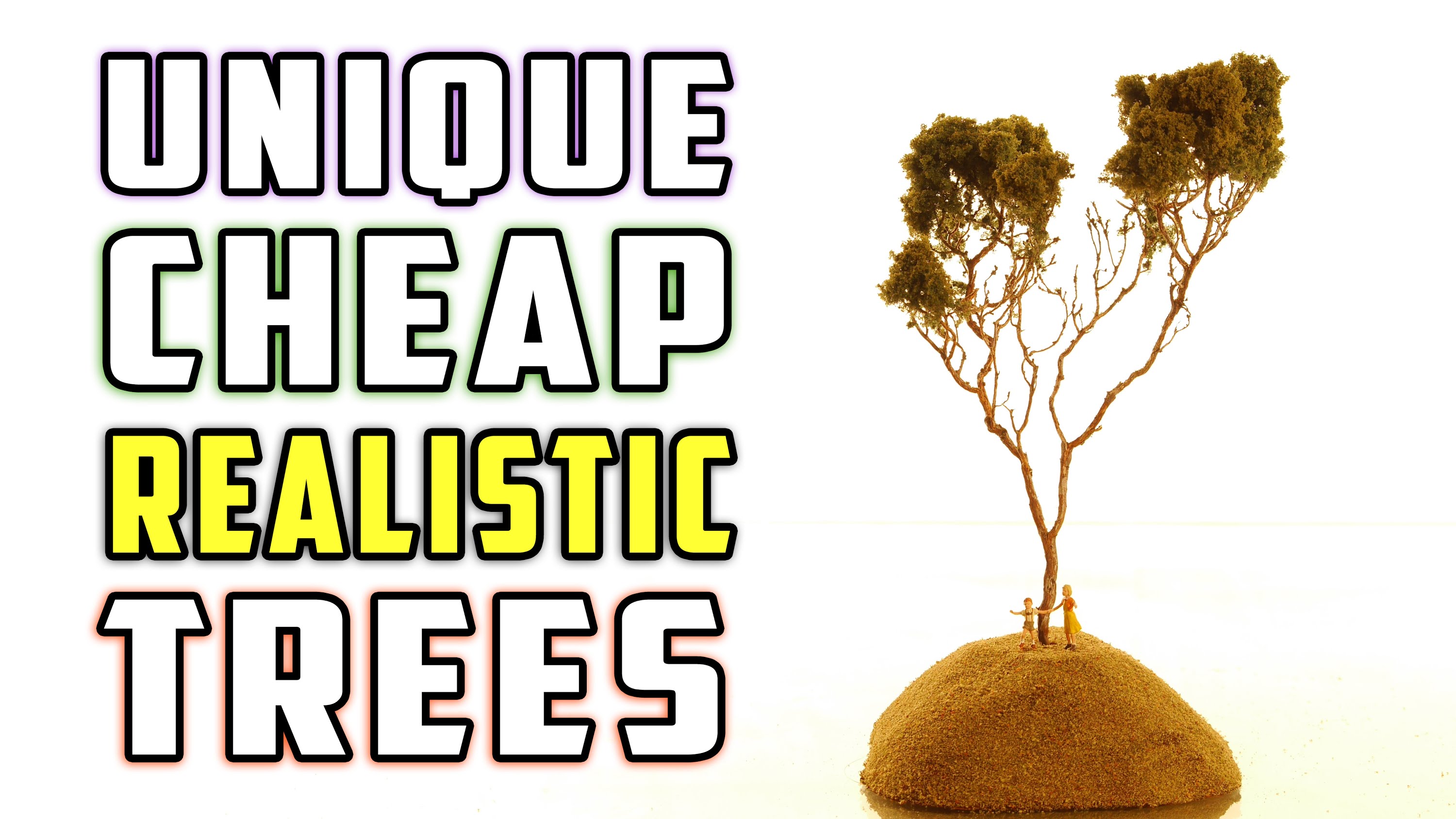 Realistic Cheap and Easy Trees for Your Model Railroad - How-To