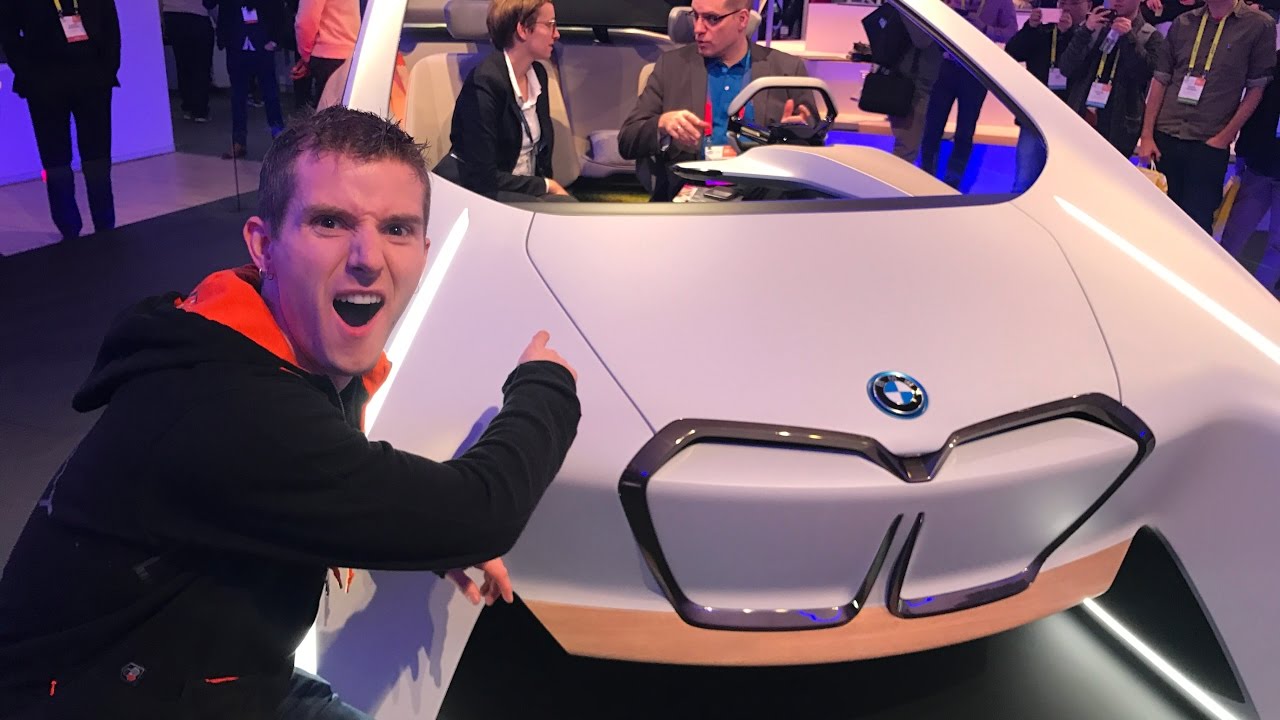 Holographic Touch Interface in a CAR?  BMW @ CES 2017