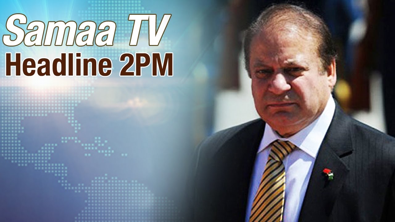 Samaa Headines | 2 PM | 30 Sep 2016