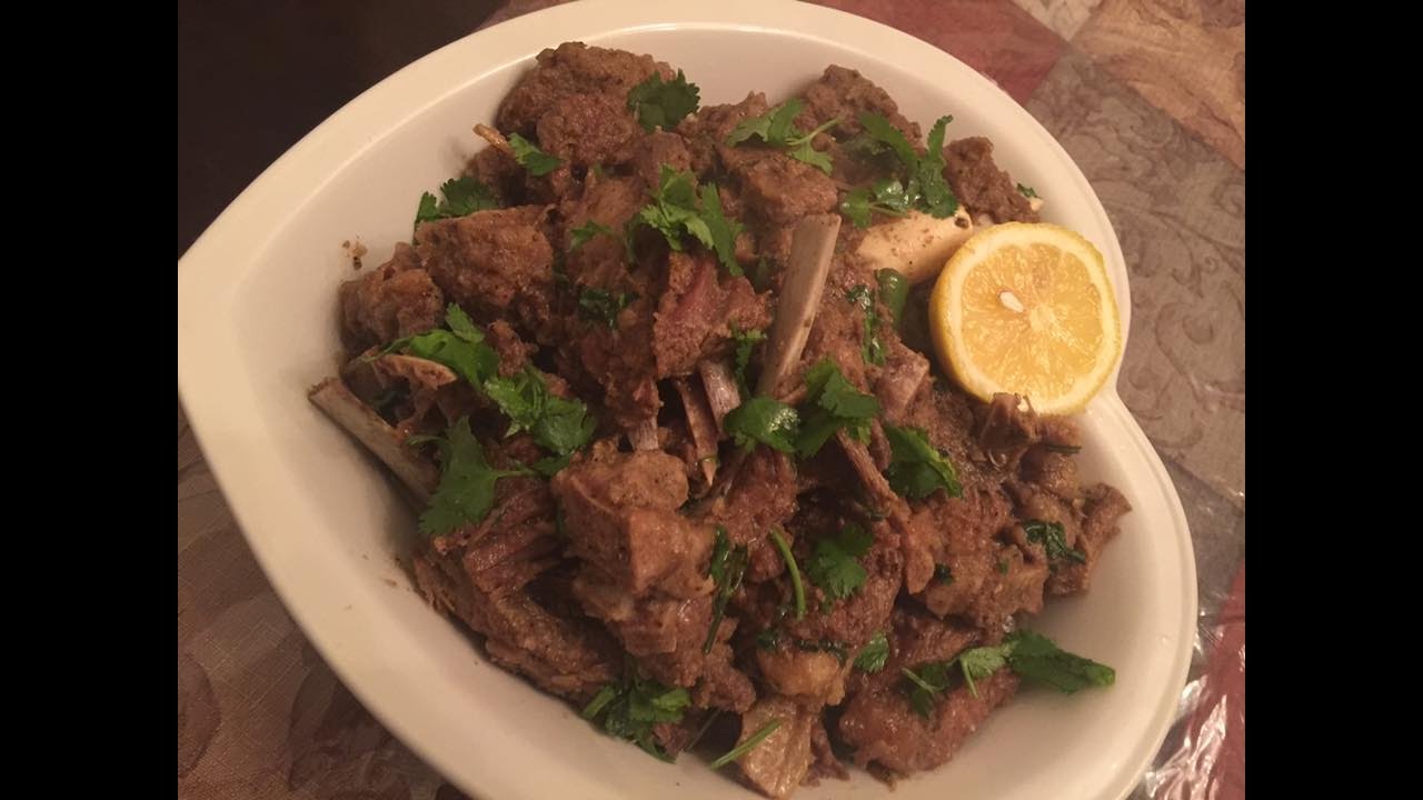 Peshawari Namkeen Ghosht (Bhuna Namkeen Rosh) By Sehar Syed