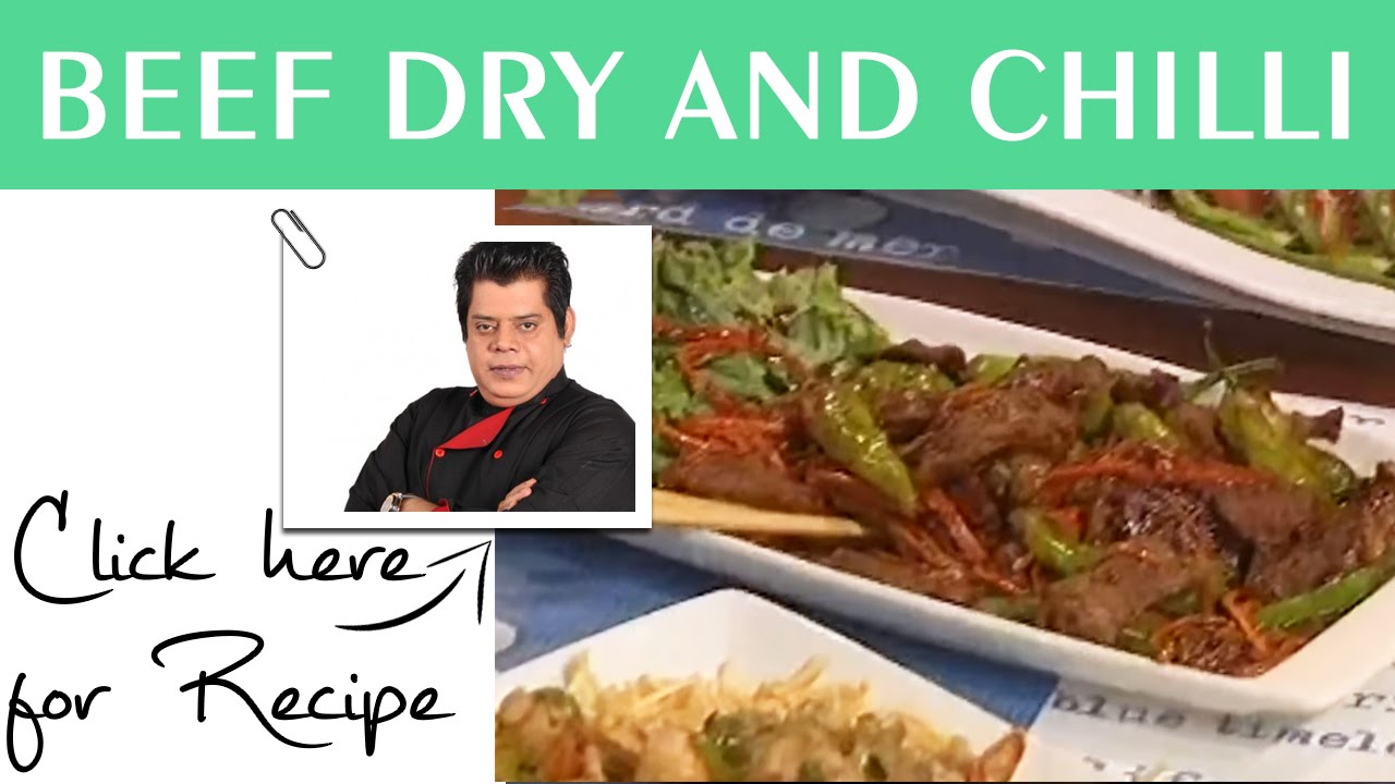 Dawat Recipe Beef Dry and Chilli by Chef Gulzar Hussain Masala TV 18 August 2016