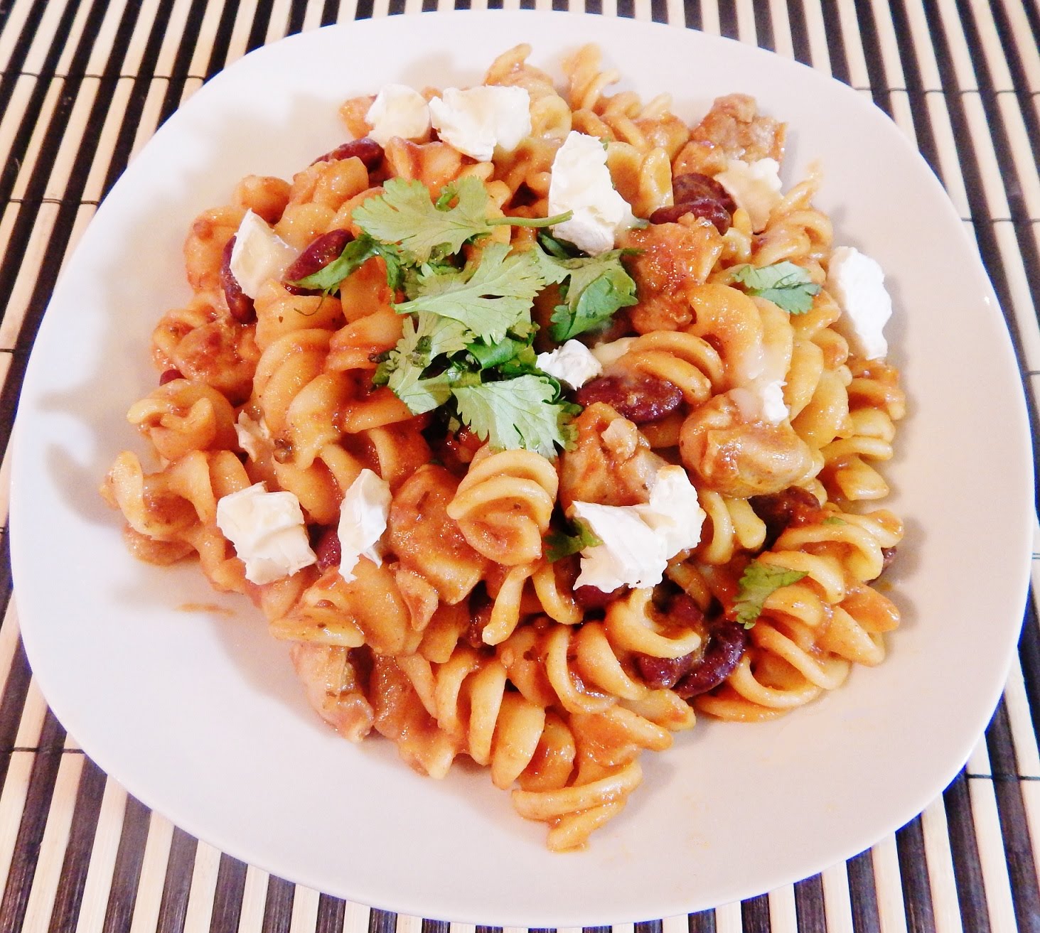 Pasta- (Chicken Pasta with Tarka)