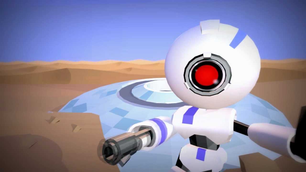 AimBot  Robot  Animated short film by Mikael Öhlund