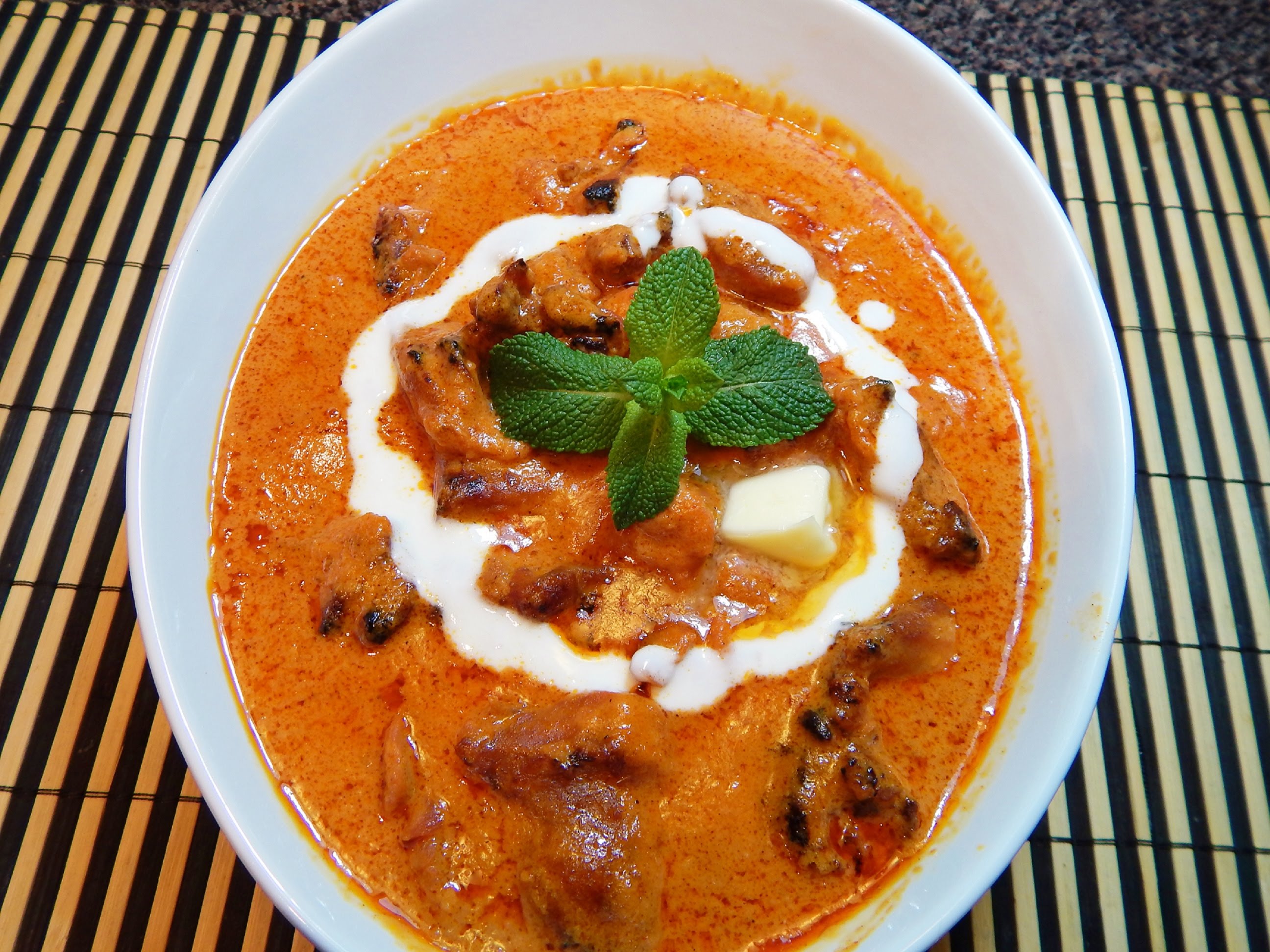 Restaurant style Butter Chicken