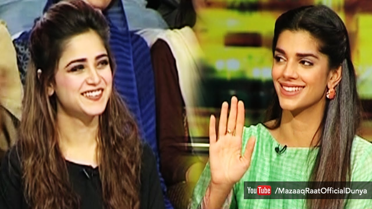Mazaaq Raat 4 May 2016 - Sanam Saeed and Anjum Shahzad - مذاق رات - Dunya News