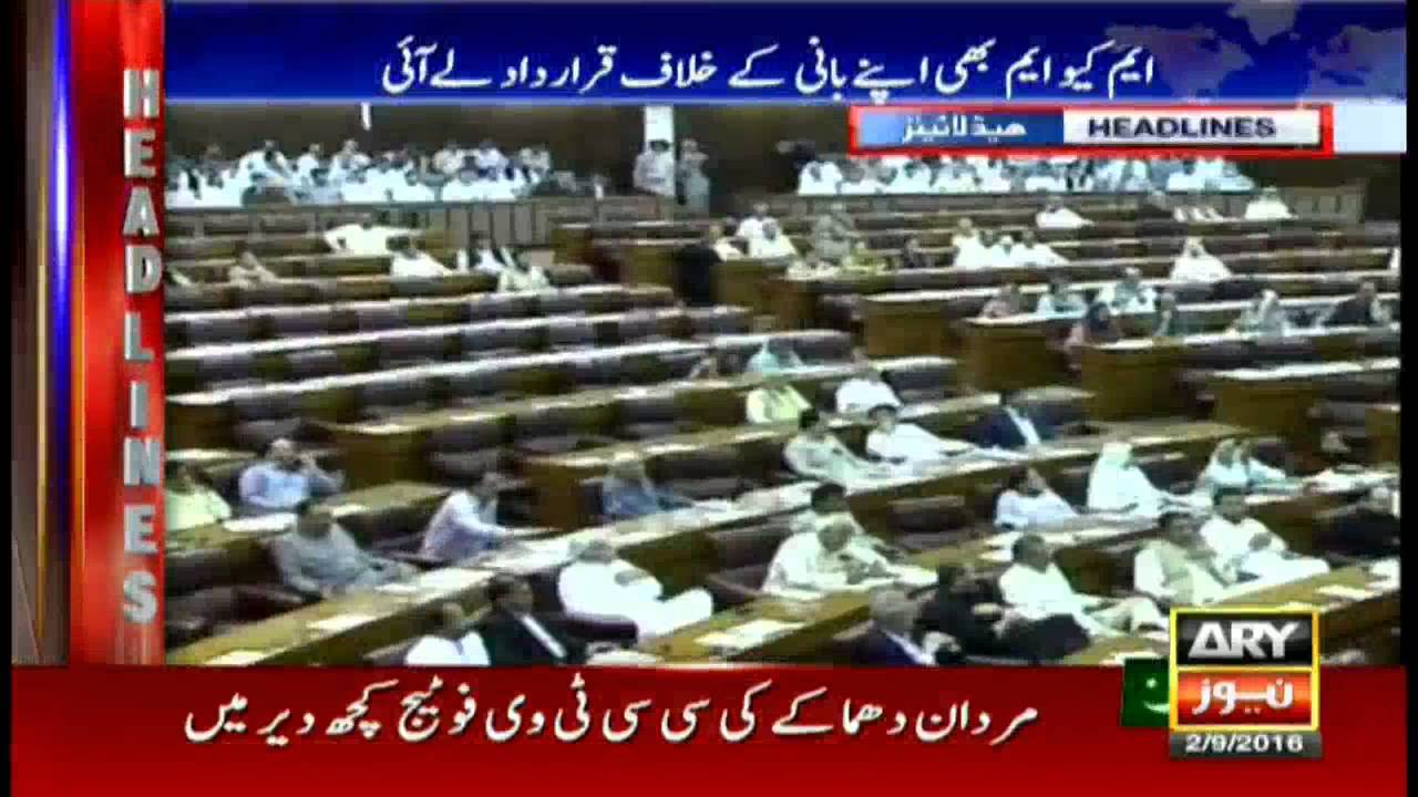 Headlines  2100 – 2nd September 2016