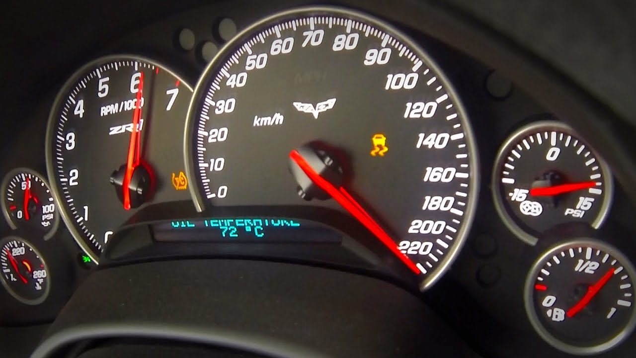 Chevrolet Corvette ZR1 Brutal Acceleration & Sound