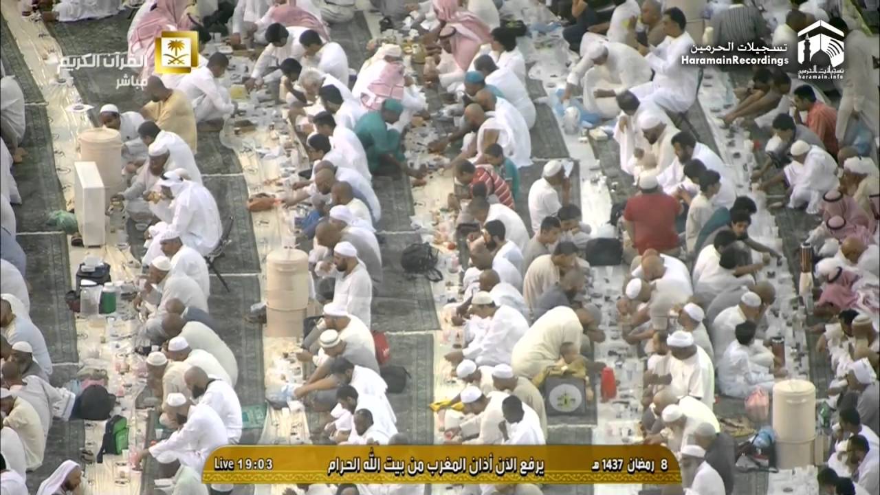 8th Makkah Iftar Ramadan 1437 | Sheikh Shahaat