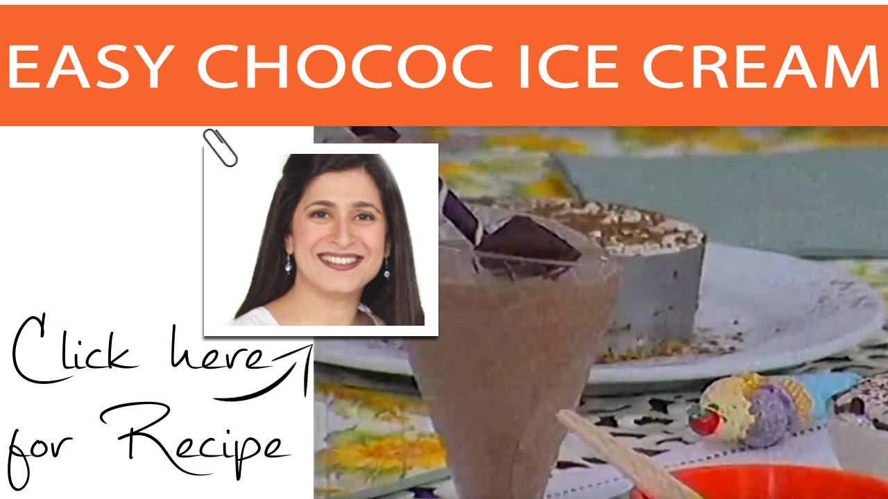 Food Diaries Easy Chococ Ice Cream Recipe by Zarnak Sidhwa Masala TV Show 31Aug 2015