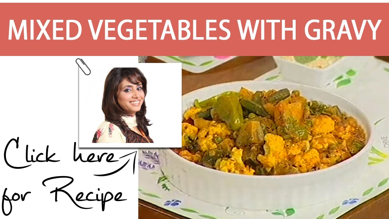 Tarka Recipe Mixed Vegetables with Gravy by Chef Rida Aftab Masala TV 21 October 2016