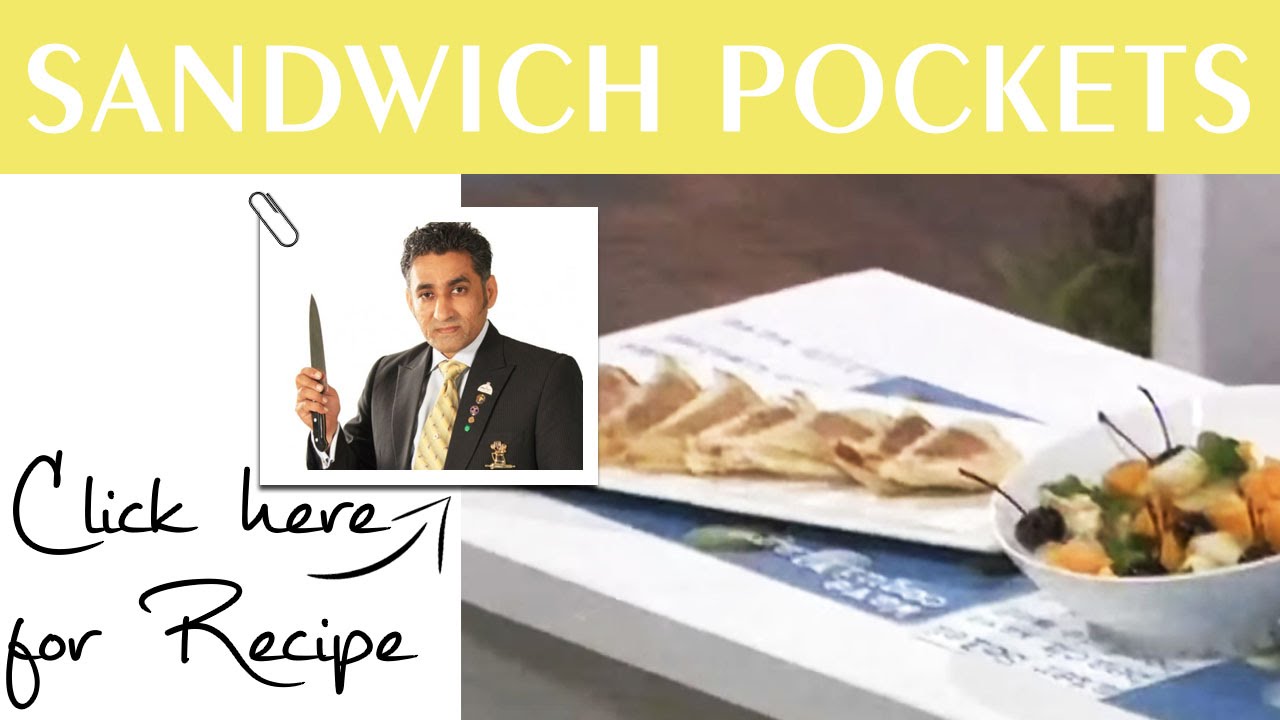 Chaska Pakany Ka Recipe Sandwich Pockets by Chef Tahir Chaudhry Masala TV 11 June 2016