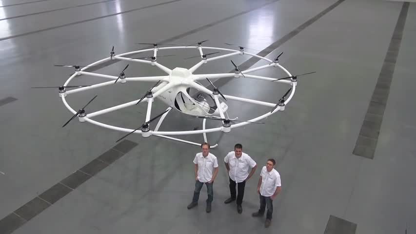 Volocopter VC200 First Flight
