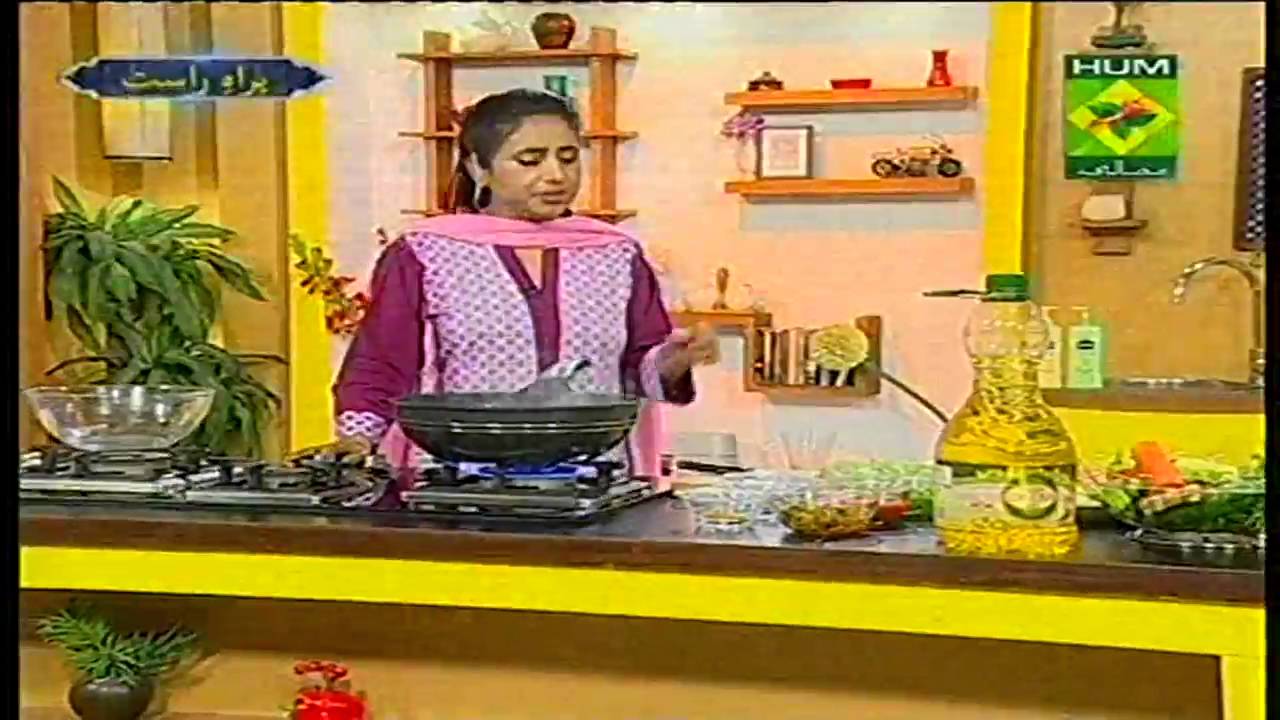 Tarka Recipe Vegetable with Shrimps by Chef Rida Aftab Masala TV 21 June 2016