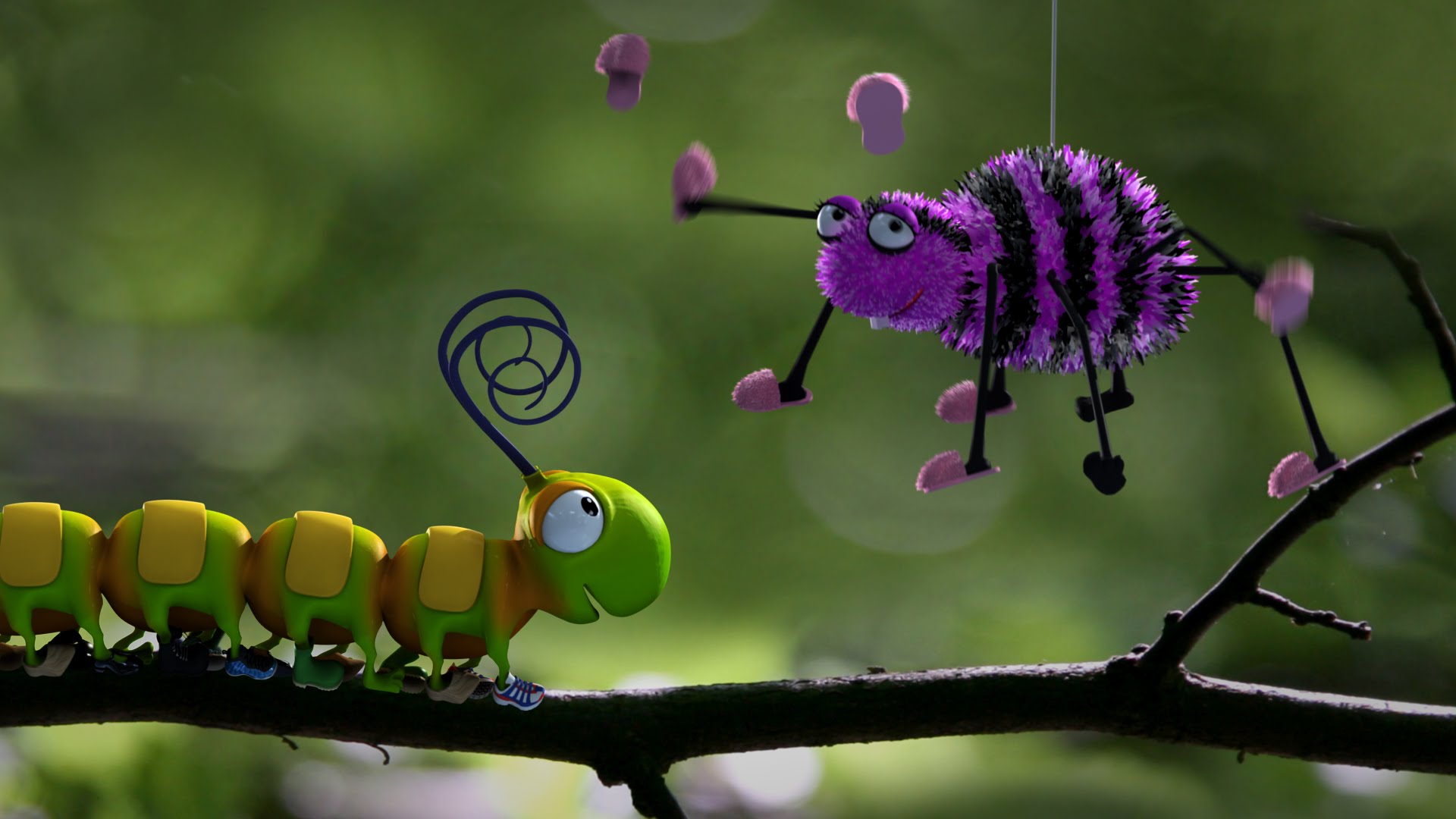 Caterpillar Shoes - Fun Insect Animation - Kids' Bedtime Story - Nursery Rhyme