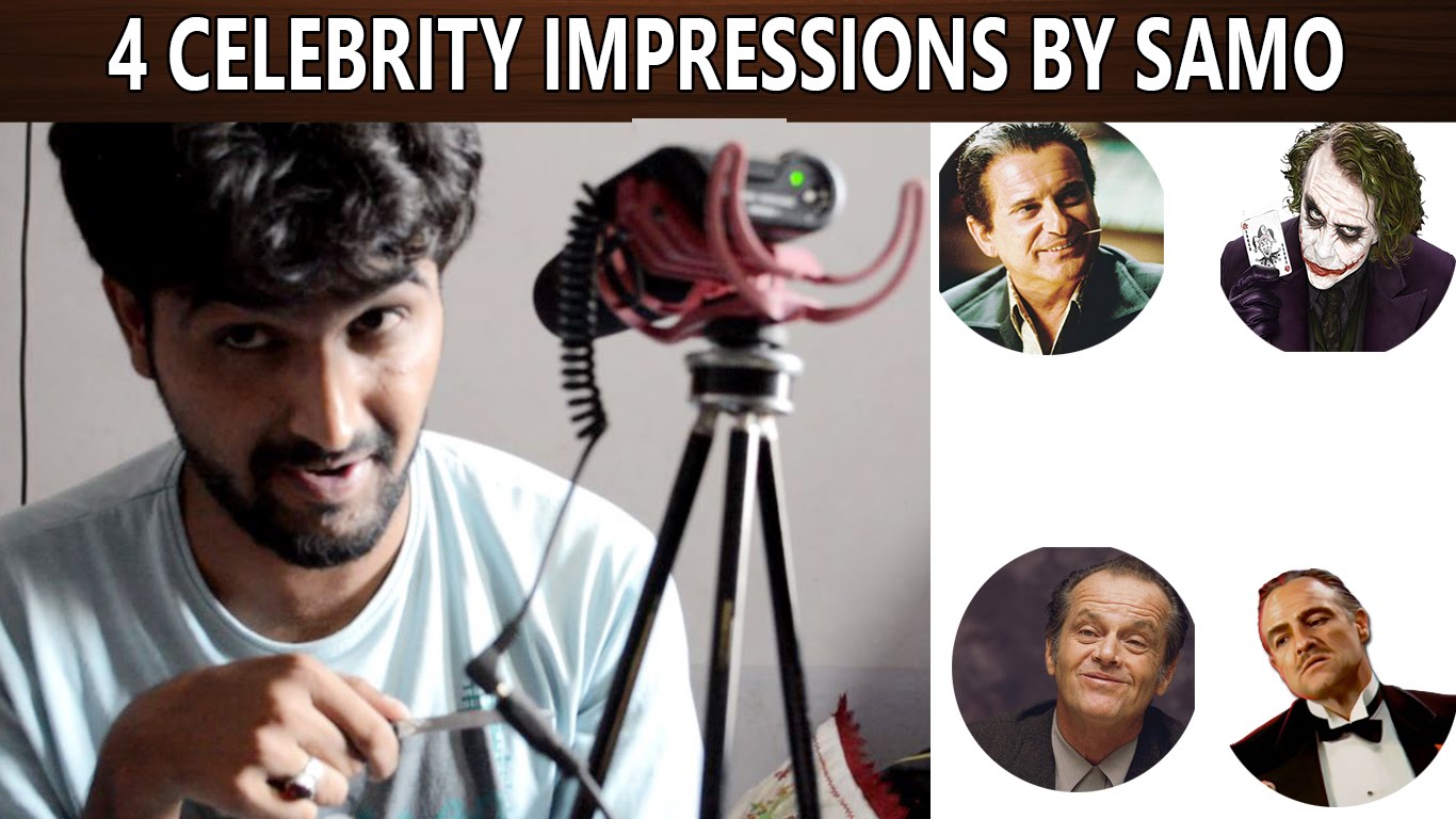 Four Celebrity Impressions by Samo