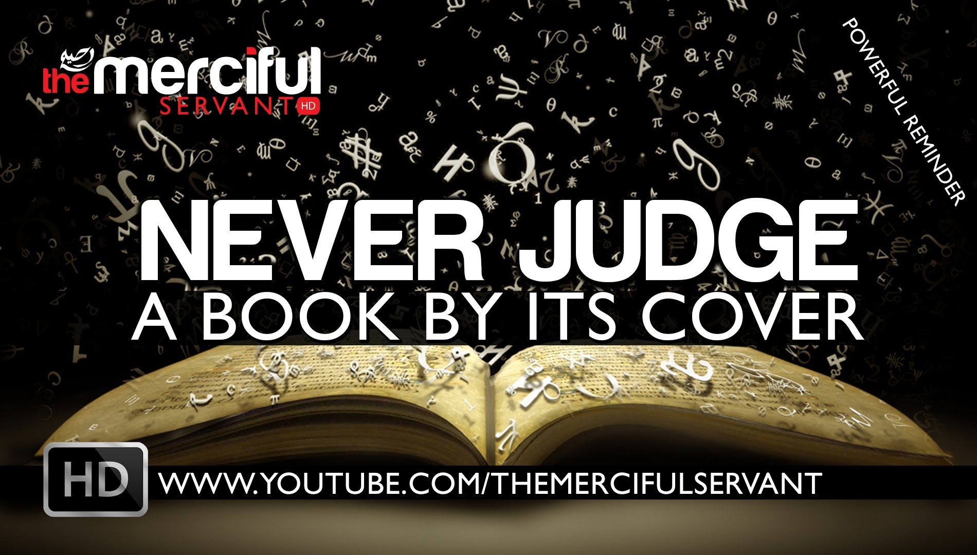 Never Judge a Book by its Cover ᴴᴰ - Mufti Menk