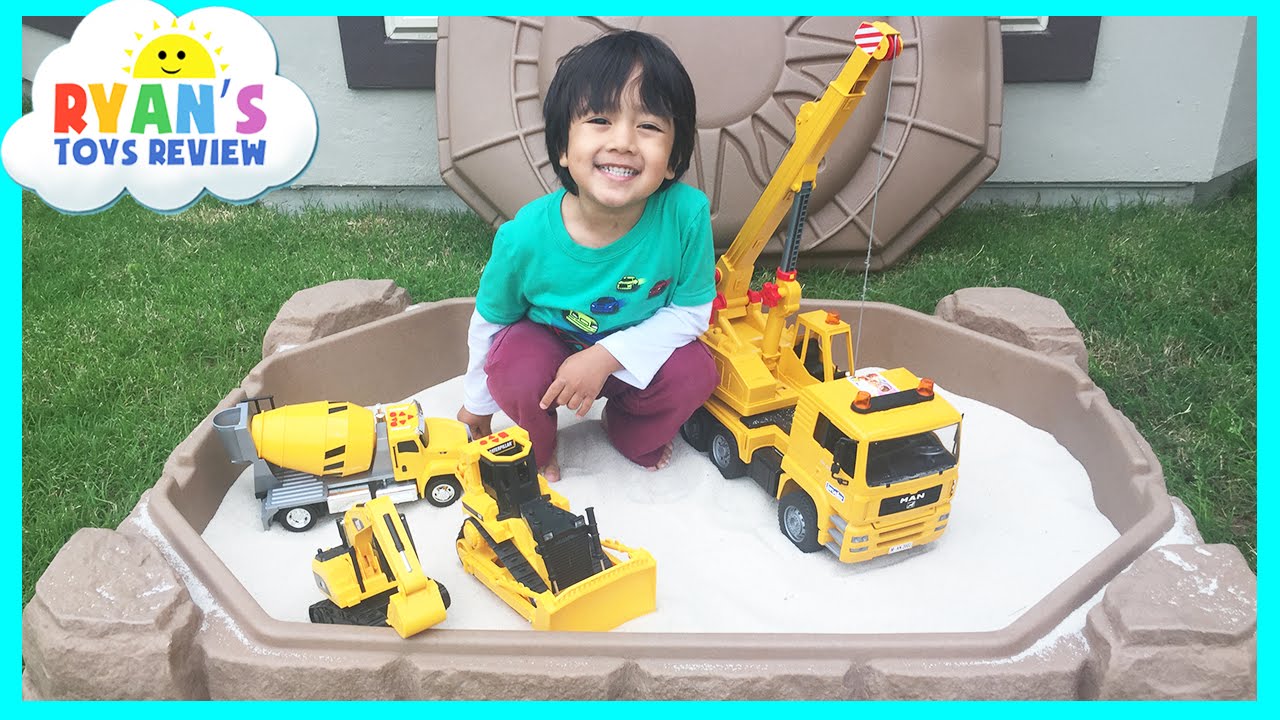 Step2 Sandbox Construction Vehicles Dump Truck Surprise Toys Challenge Disney Cars Toys McQueen