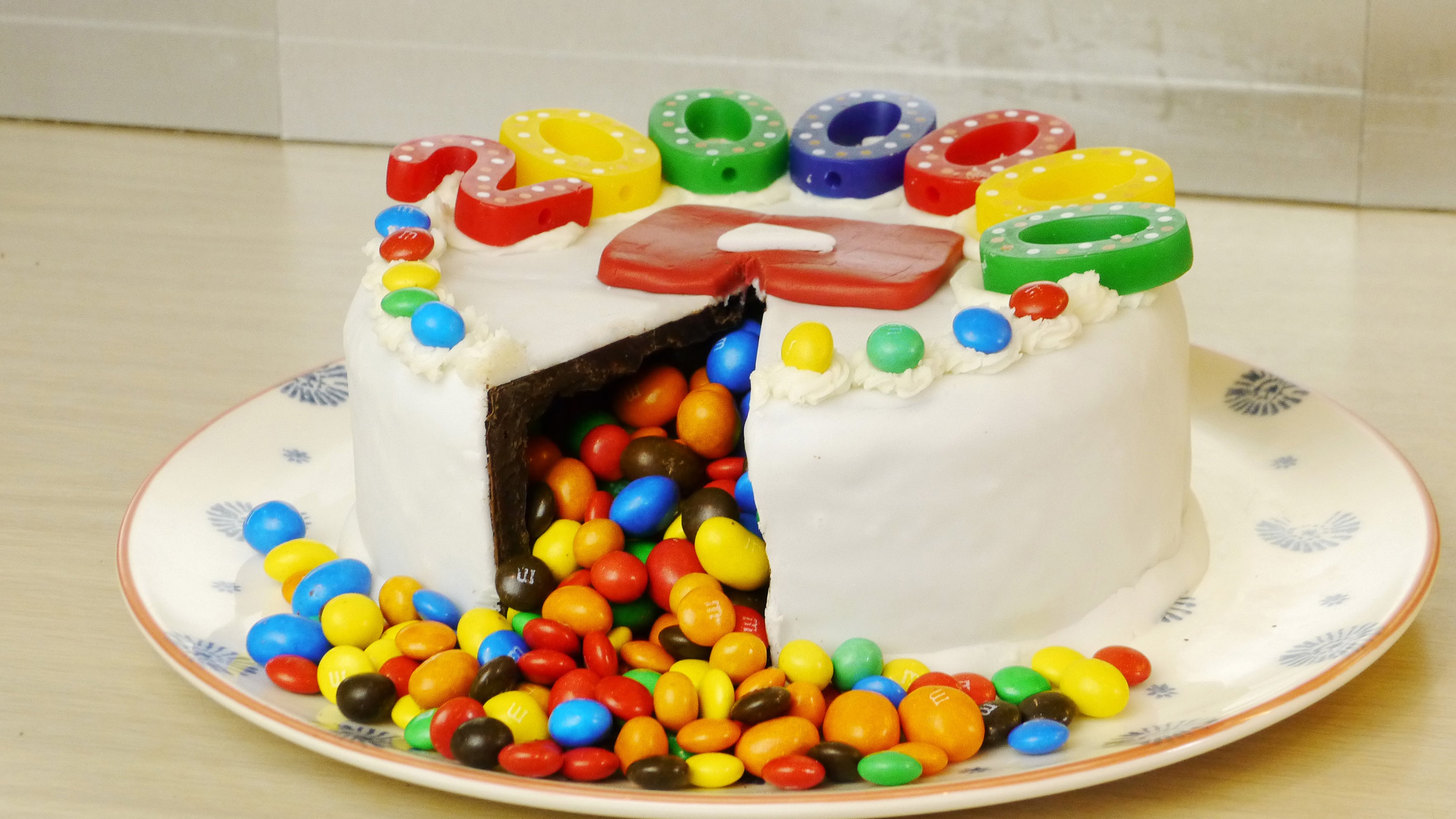 Chocolate Birthday Cake Surprise - Food Hack