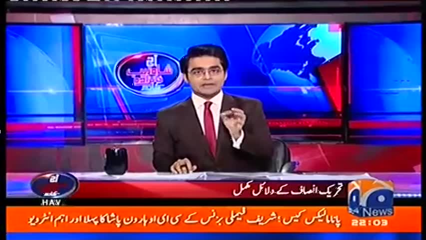 Aaj Shahzaib Khanzada Ke Saath 6 December 2016 | Geo News