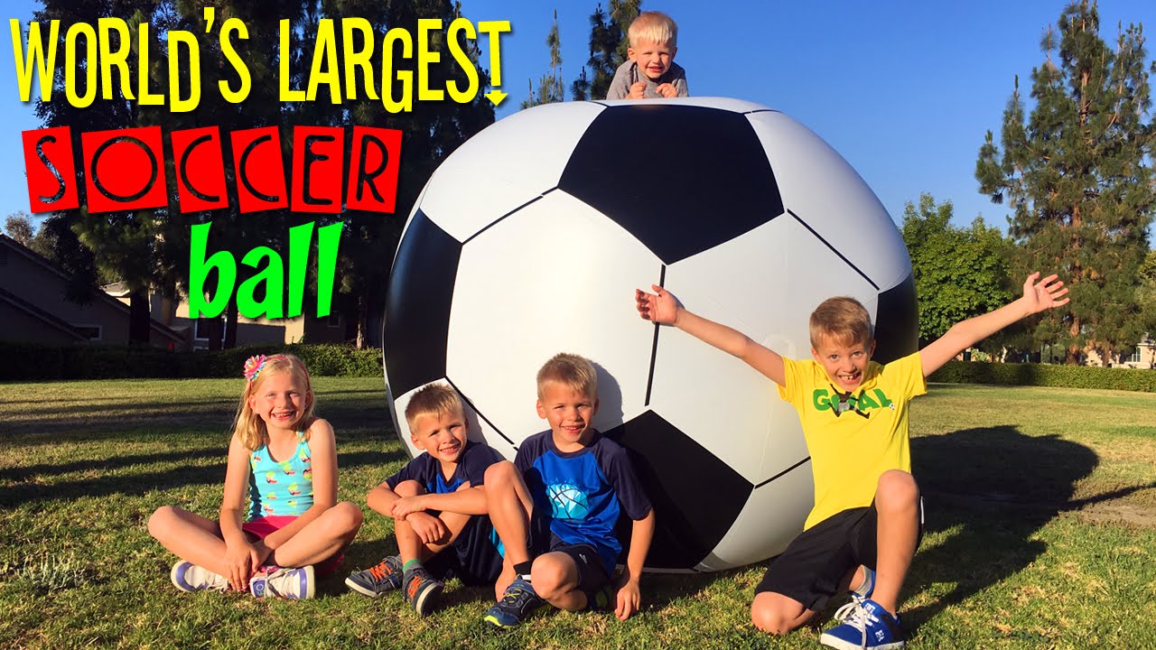 WORLD'S LARGEST SOCCER BALL!!