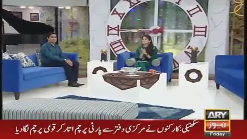 Sanam Baloch Morning Show 26 August 2016