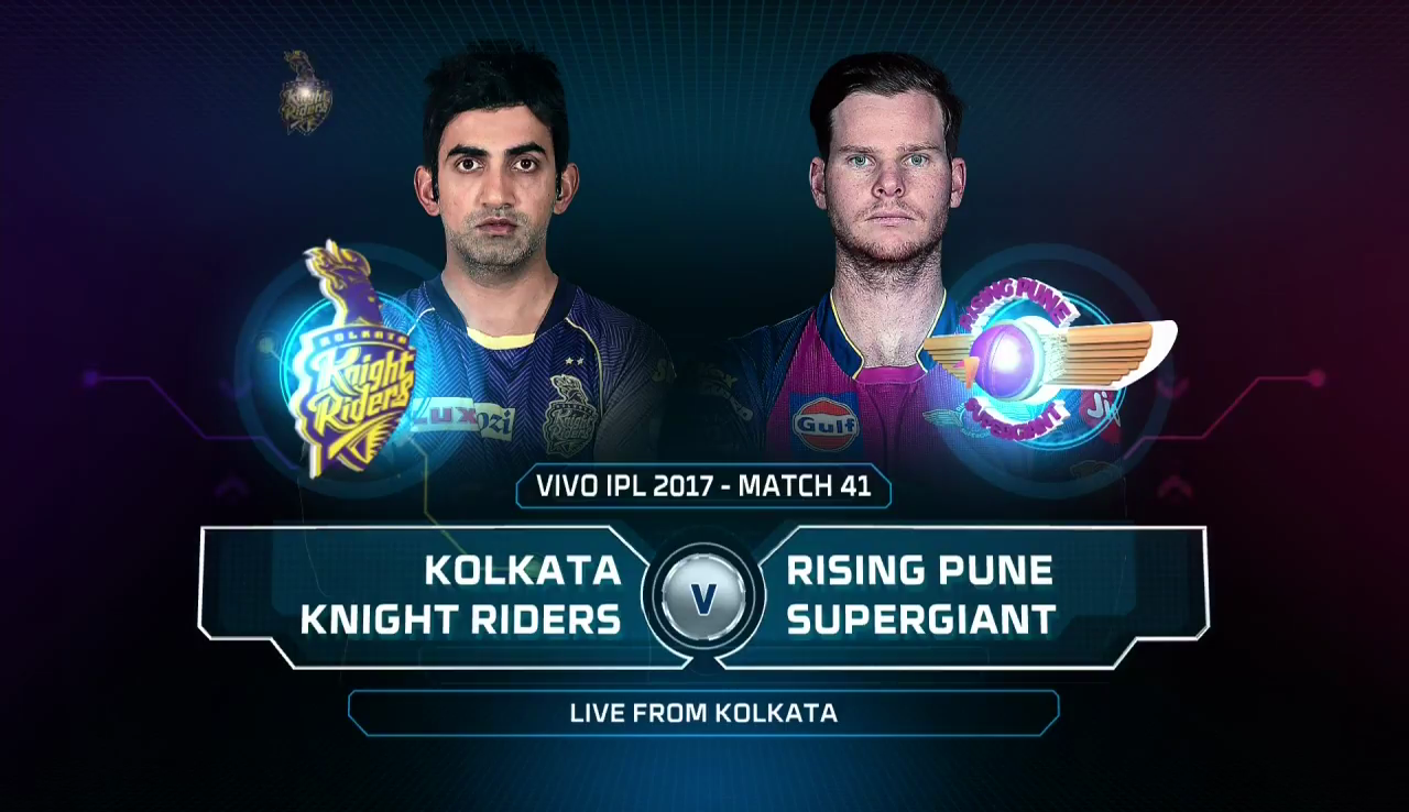IPL 2017 41st Match KKR vs RPS Highlights