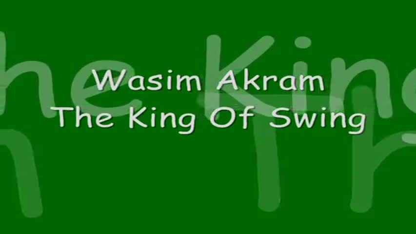 Wasim Akram- The King Of Swing !!