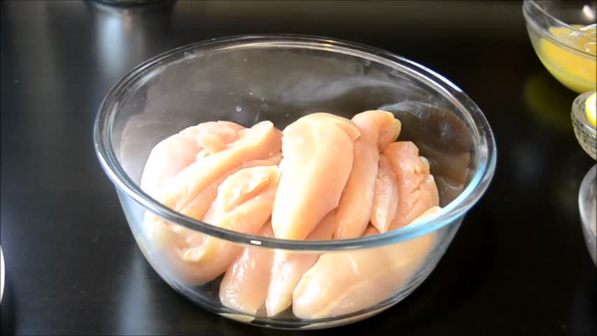 Chicken Strips with Dipping Sauce