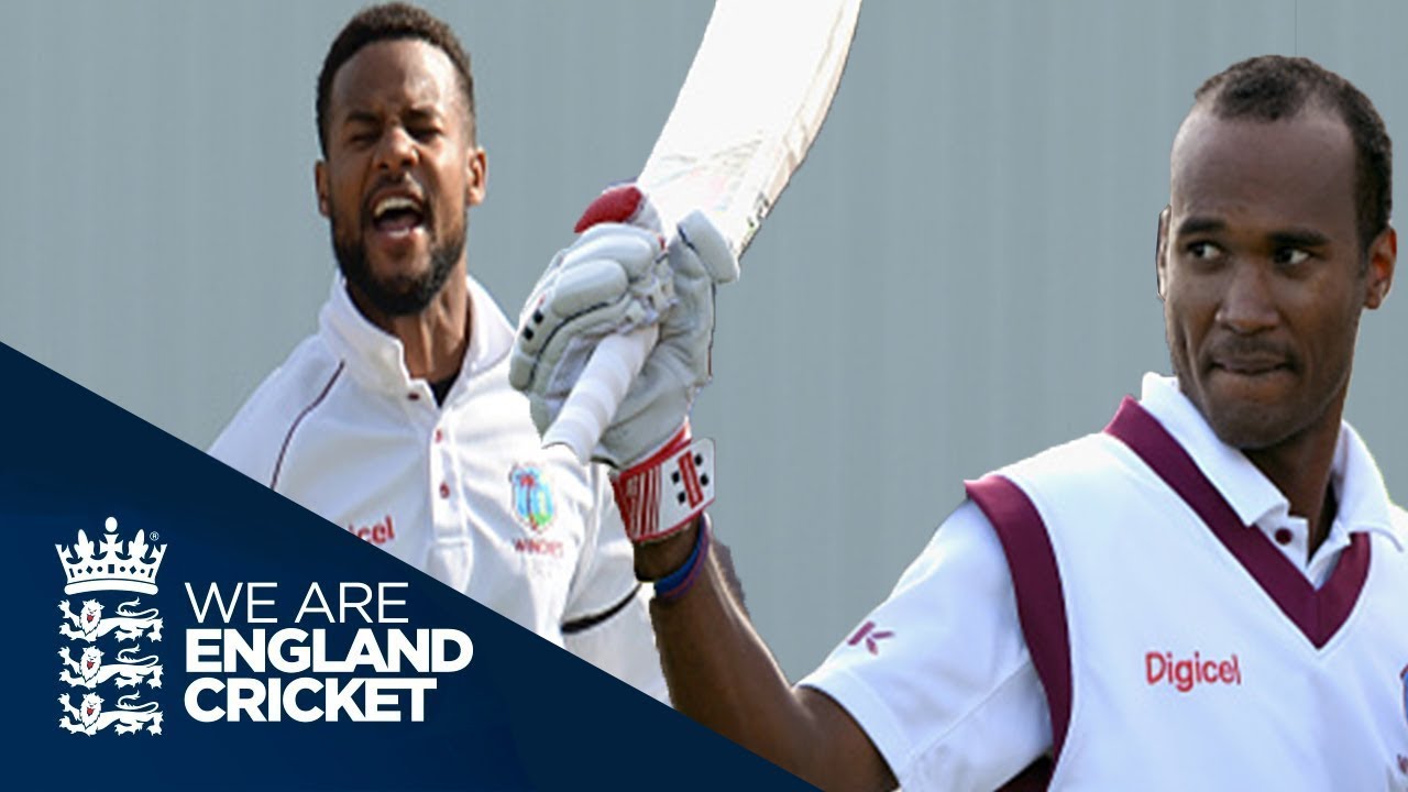 Brathwaite And Hope Score Hundreds As WI Take Control - England v West Indies 2nd Test Day Two 2017