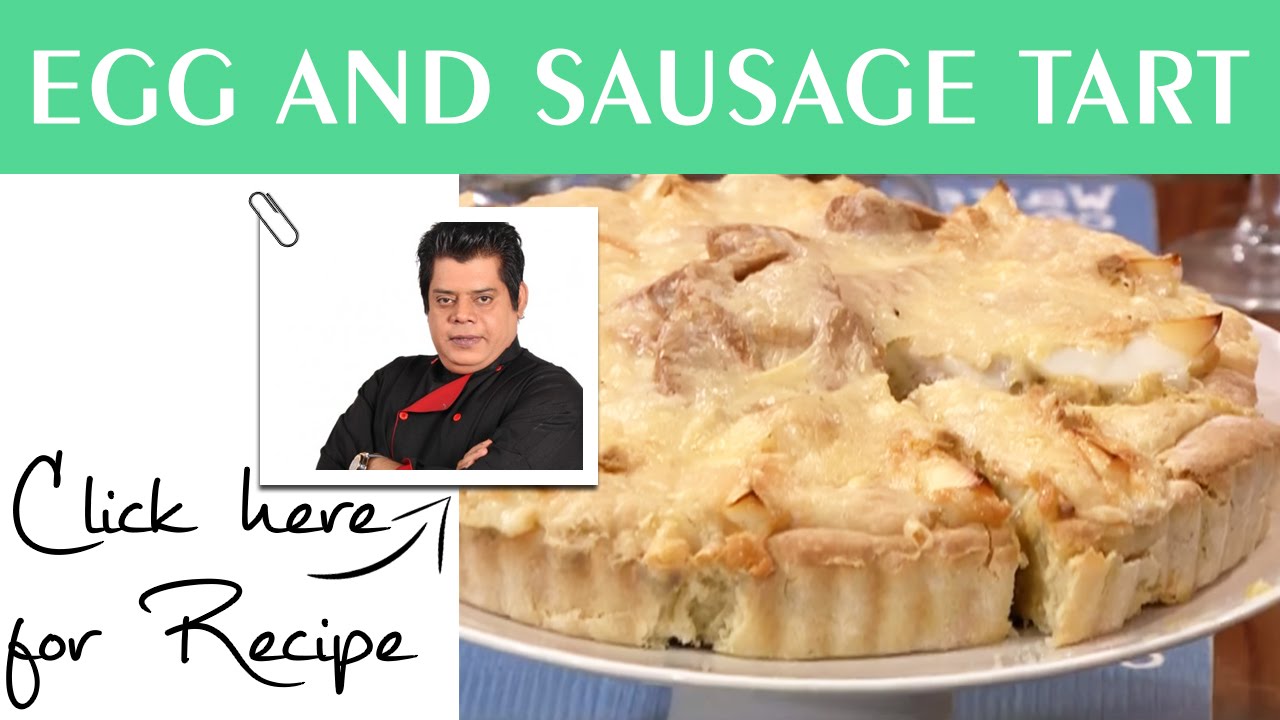 Dawat Recipe Egg and Sausage Tart by Chef Gulzar Hussain Masala TV 5 August 2016