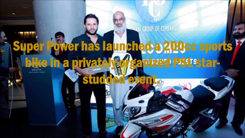 Super Power Launches 200cc Sports Bike in Pakistan