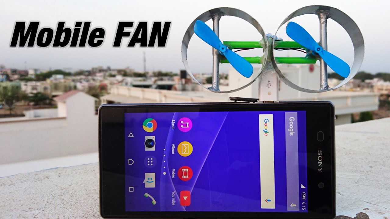 How to Make a Mini Fan for Mobile Phone at Home