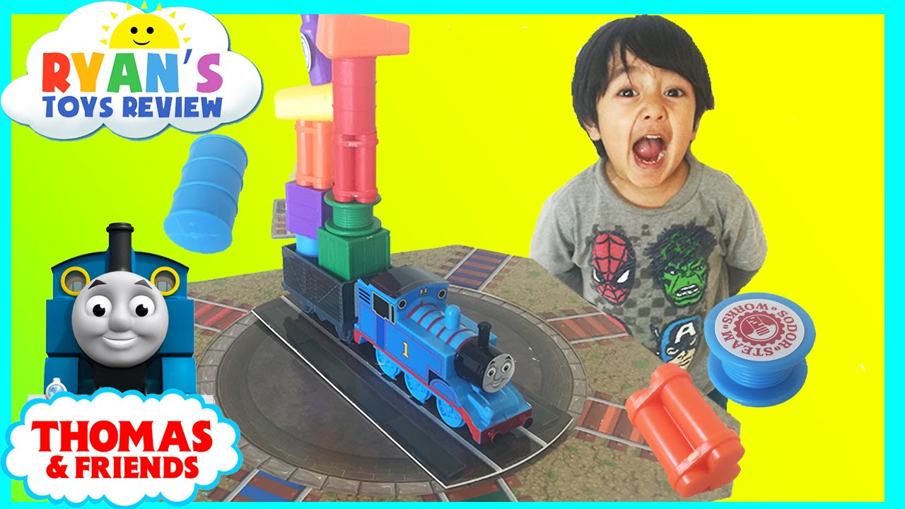 Thomas And Friends Tipsy Topsy Turvy Board Game Family Fun toy for kids Thomas Train Egg surprise