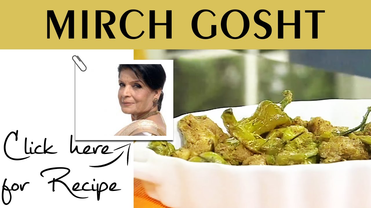 Handi Recipe Mirch Gosht by Chef Zubaida Tariq Masala TV 06 May 2016