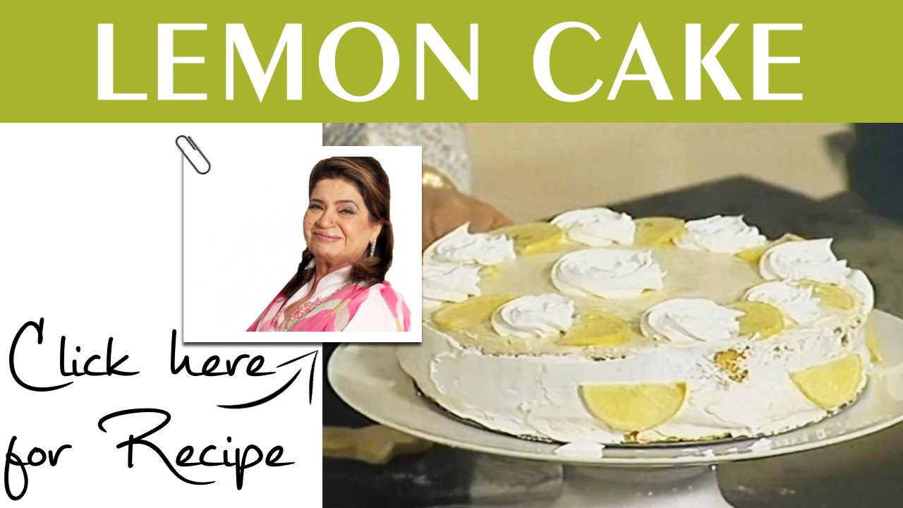 Masala Mornings Recipe Lemon Cake by Chef Shireen Anwar Masala TV  1 September 2016