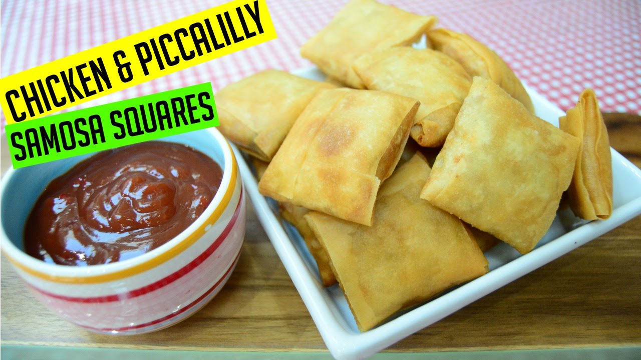 Samosa Squares Chicken & Piccalilly | Ramadan Recipes  Cook with Anisa