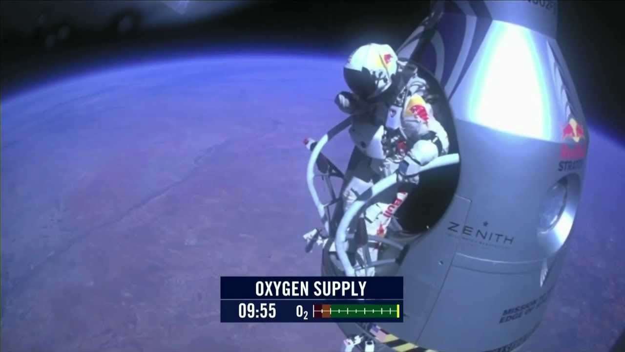Felix Baumgartner Space Jump World Record 2012