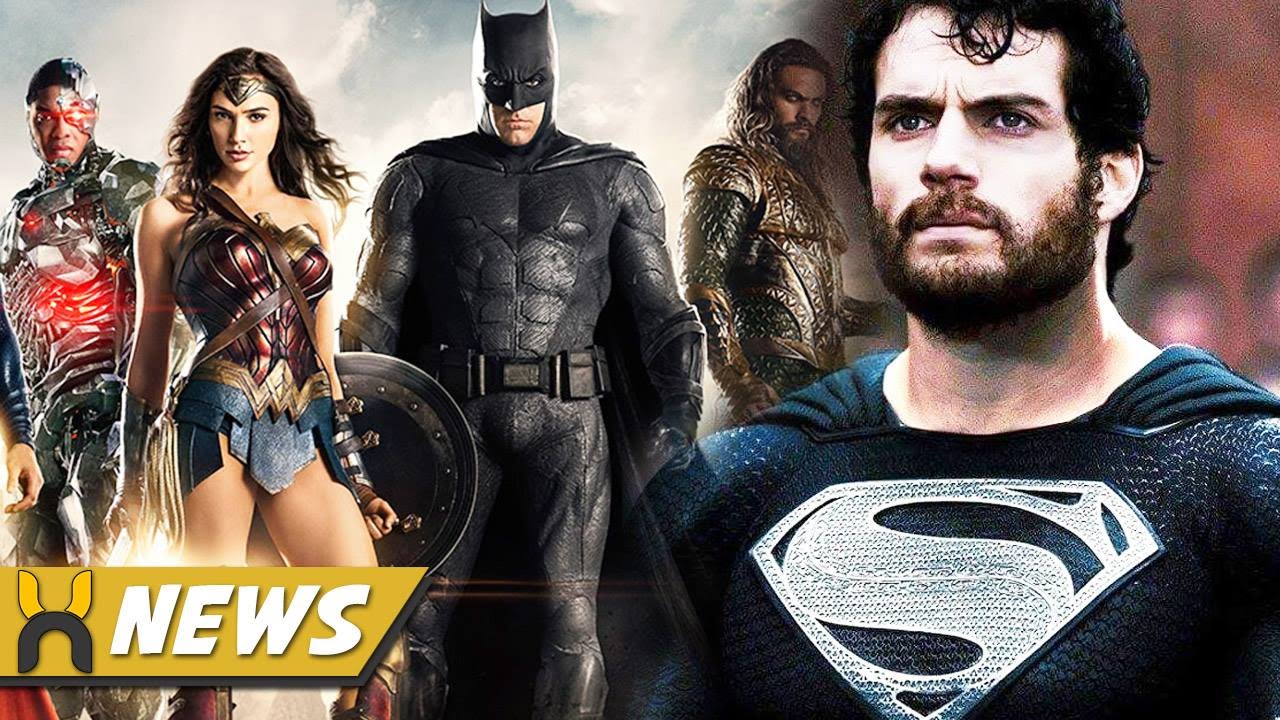 Superman's Black Suit FIRST LOOK for Justice League