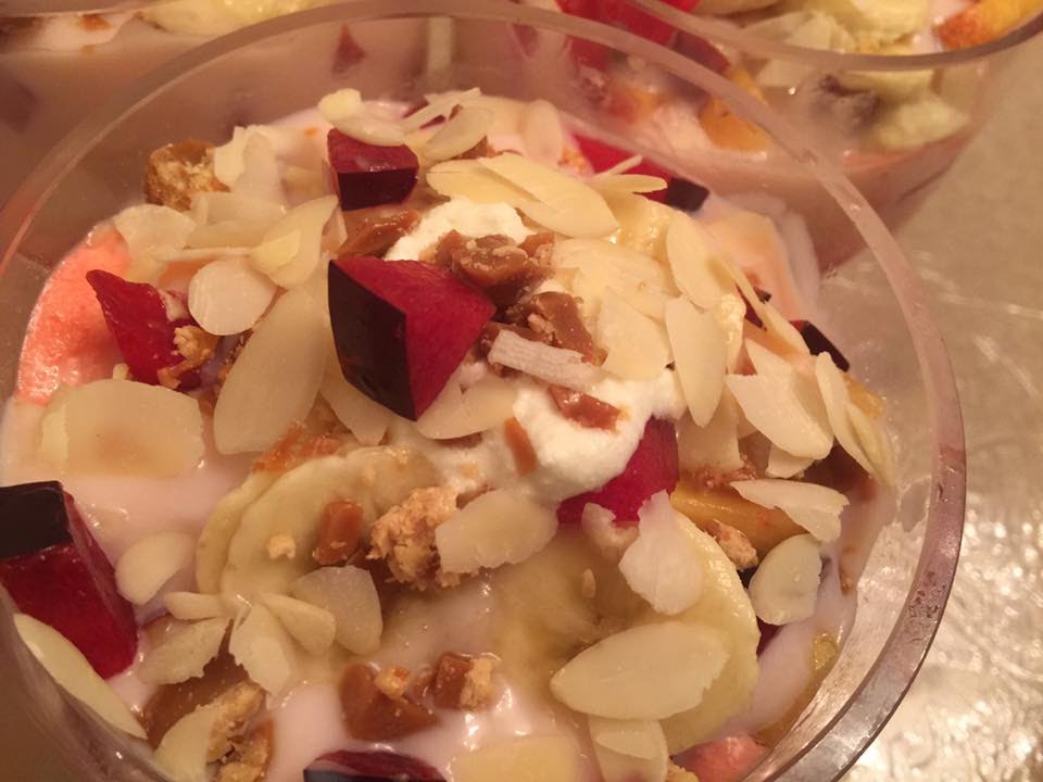 Ice cream, Fruit & Custard Trifle By Sehar Syed