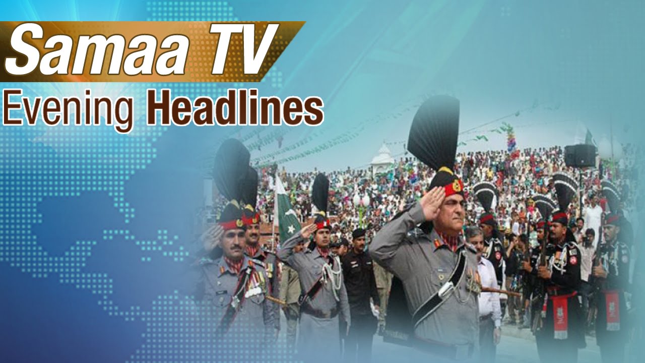 Evening Headlines | 6 PM | 06 Sep 2016