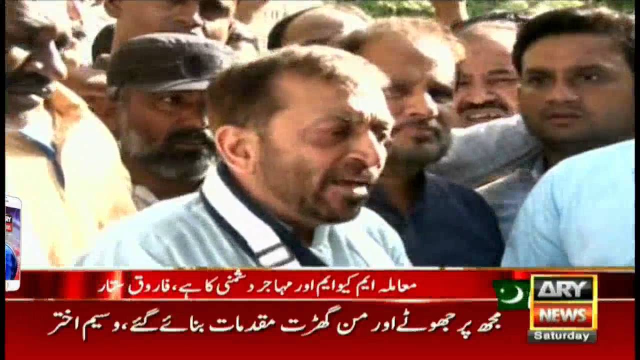 Dr Farooq Sattar played the Muhajir card