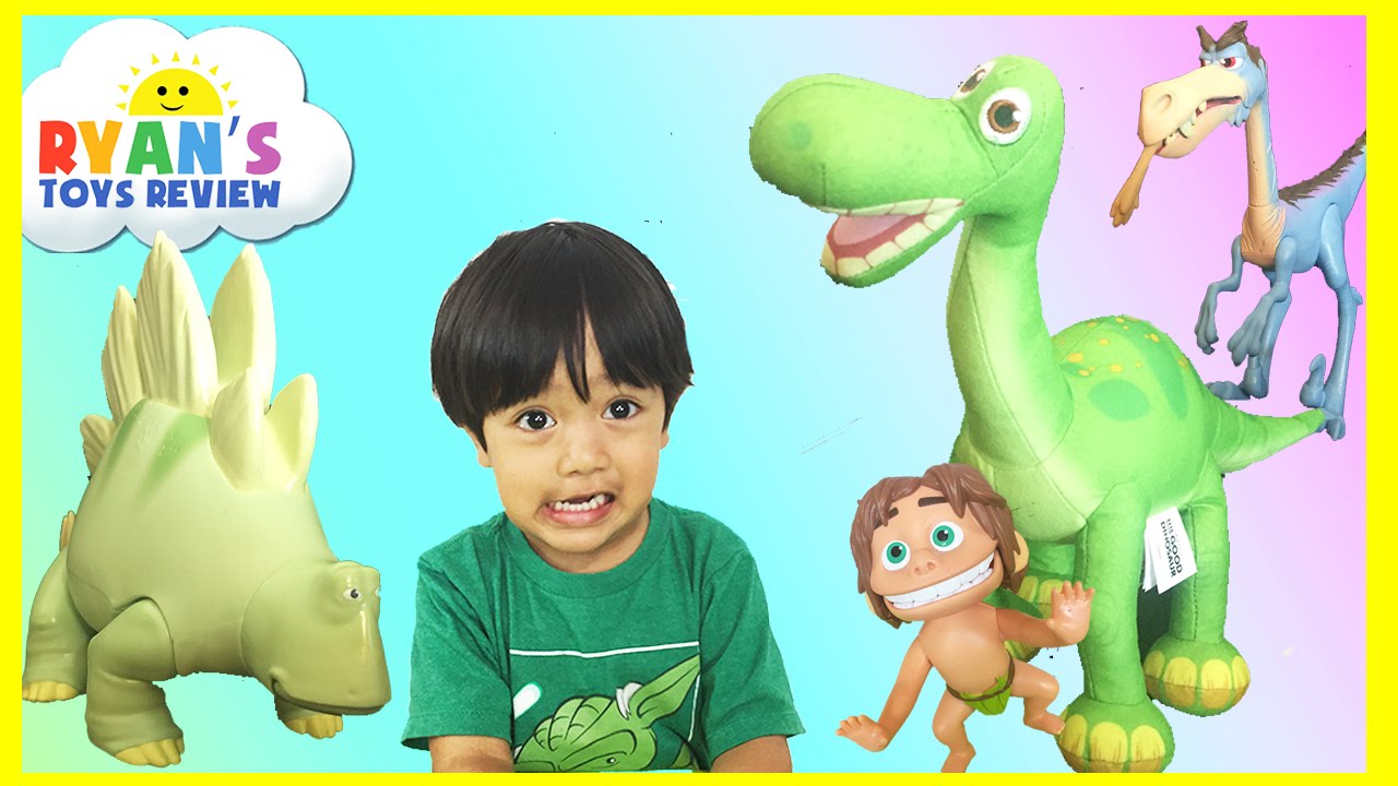 THE GOOD DINOSAUR TOYS Arlo Spot Bubbha toys for kids children toddlers Ryan ToysReview