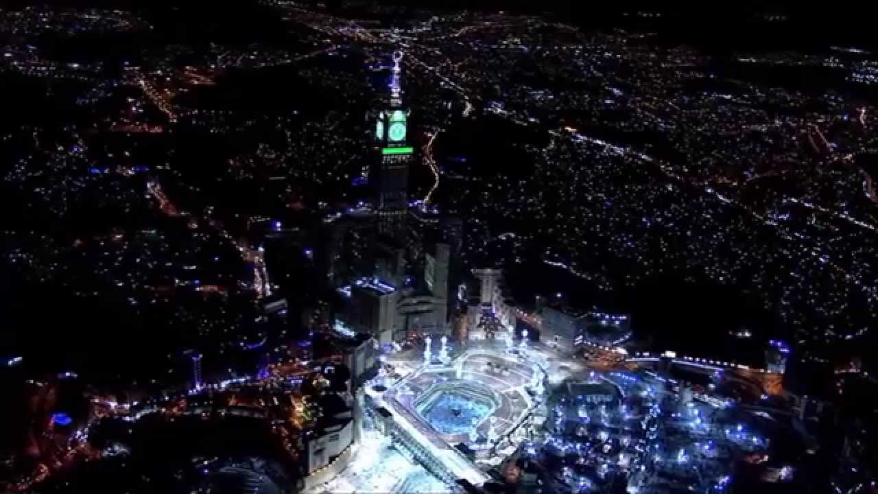 opening zamzam tower clock HD افتتاح برج زم زم ساعة