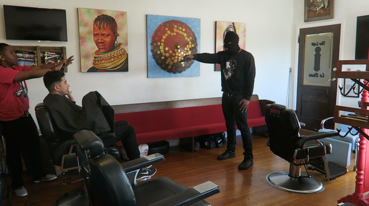 BARBERSHOP MURDER PRANK