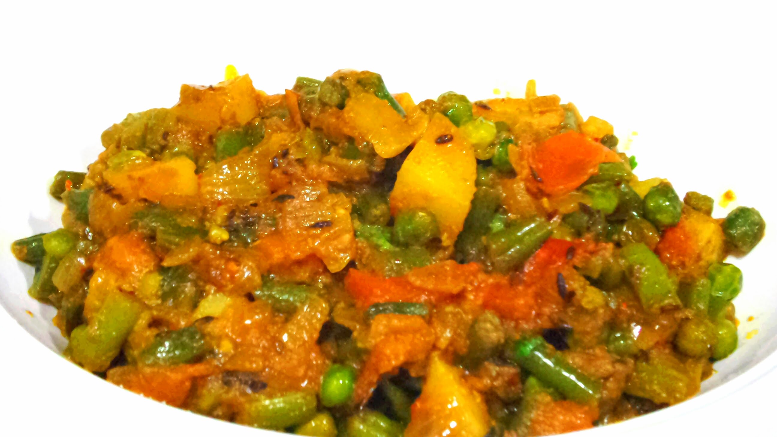 Mix Vegetable Sabzi Recipe 