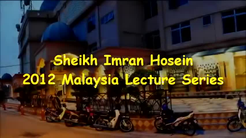 Khidr And Akhirulzaman By Sheikh Imran Hosein