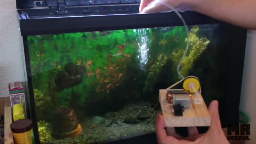 How to Make a Mini Air Pump for Home Aquarium