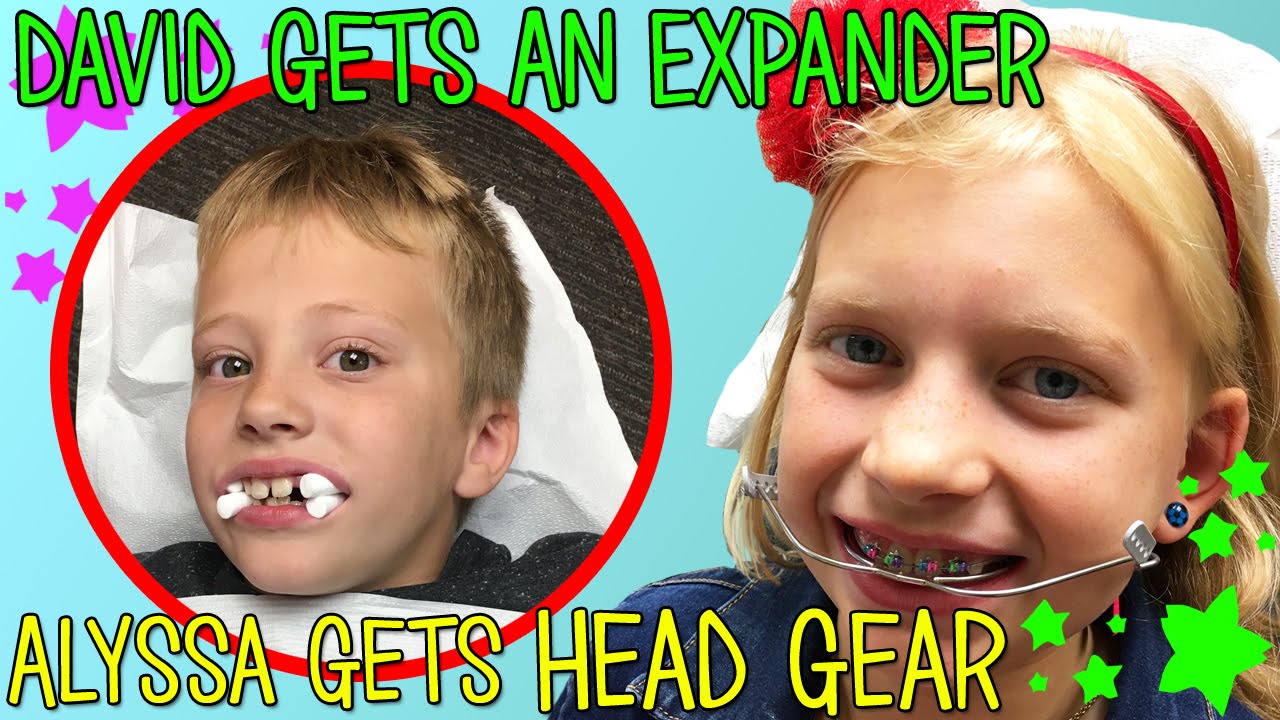 Alyssa Gets Neck Gear & David Gets an Expander for Braces